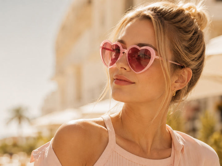 Heart sunglasses