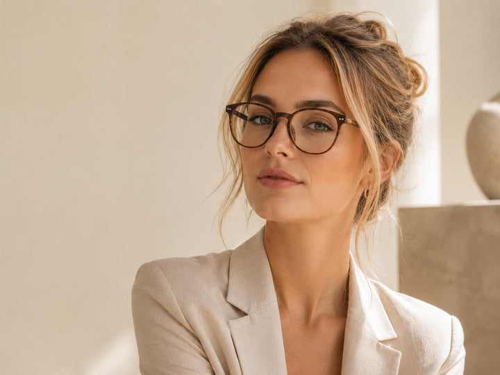 Transparent sunglasses