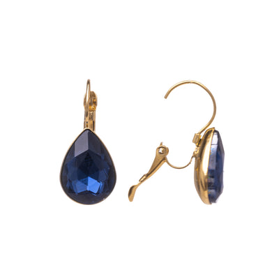 Hanging drops earrings (gold plated steel 316L)