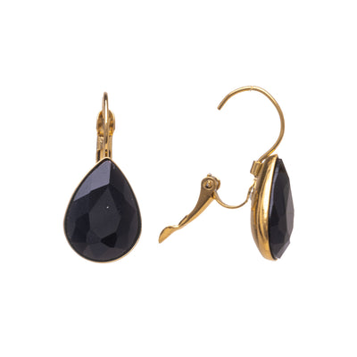 Hanging drops earrings (gold plated steel 316L)