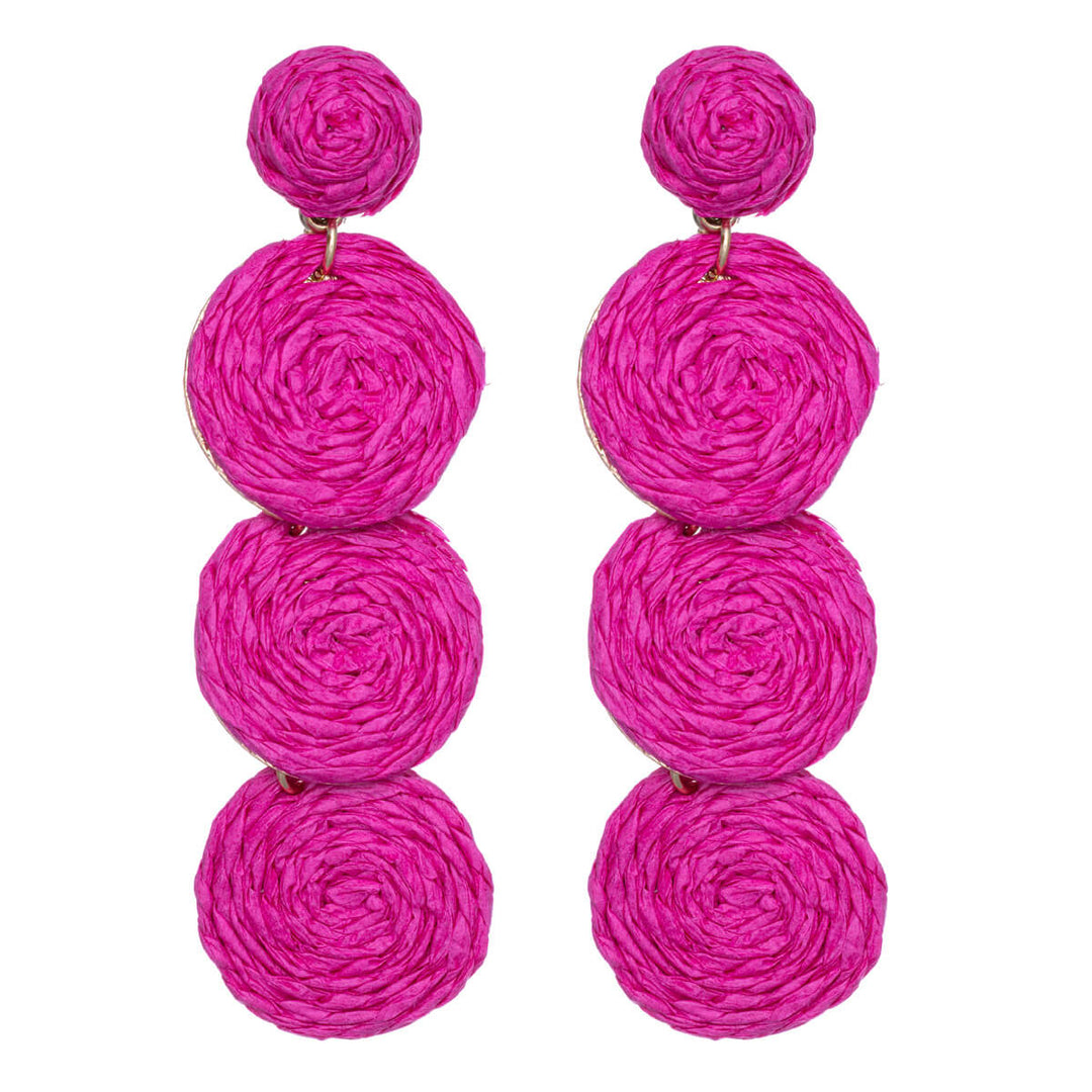 Paper threads Drop earrings