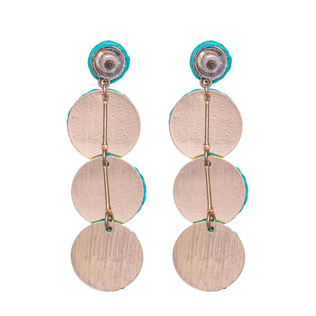 Paper threads Drop earrings