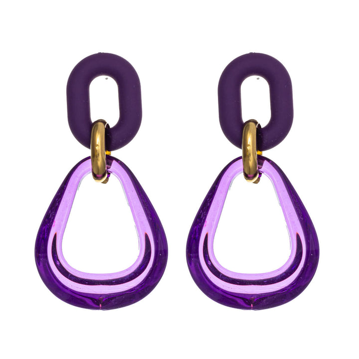 Vibrant Drop earrings (Steel 316L)