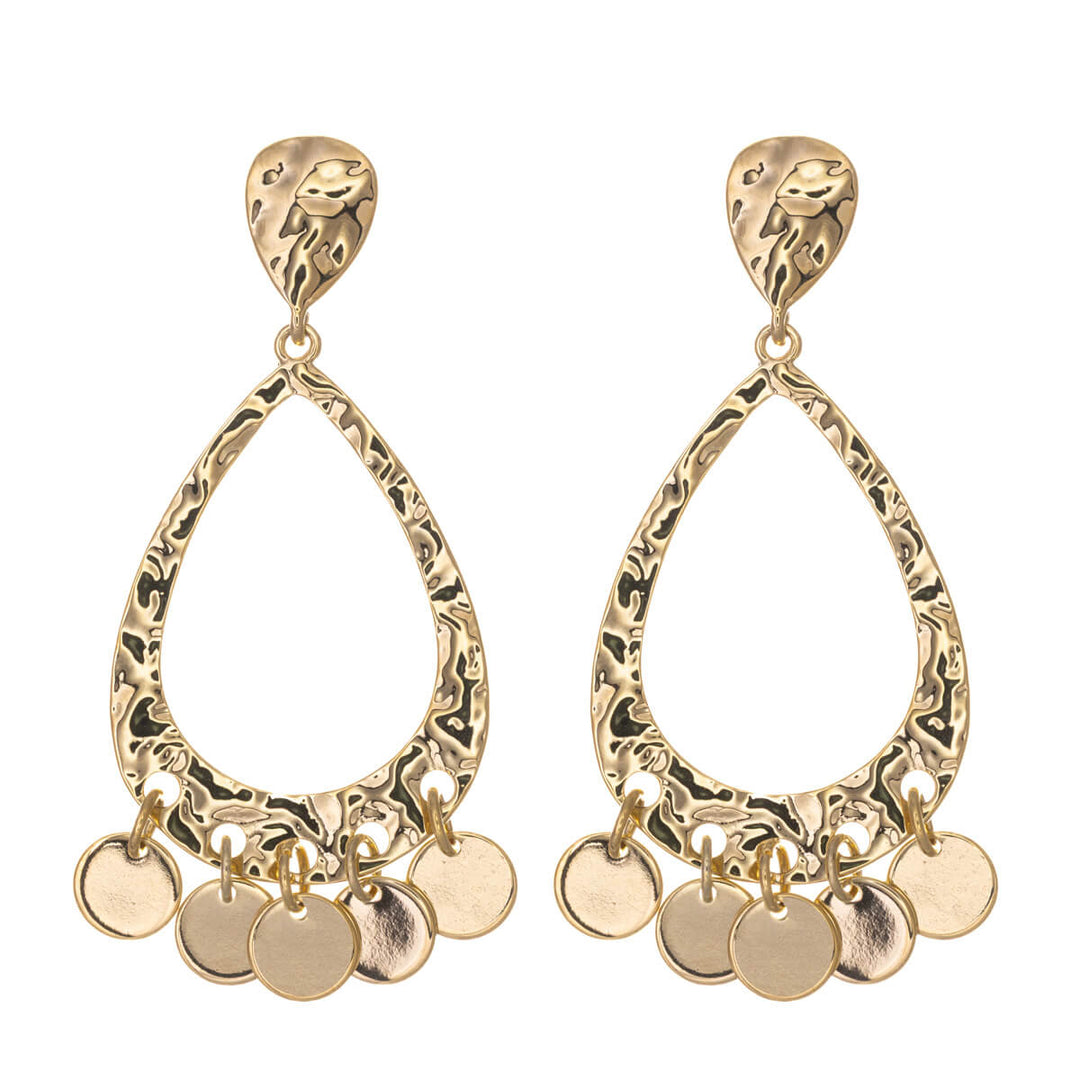 Forged Drop earrings pendants