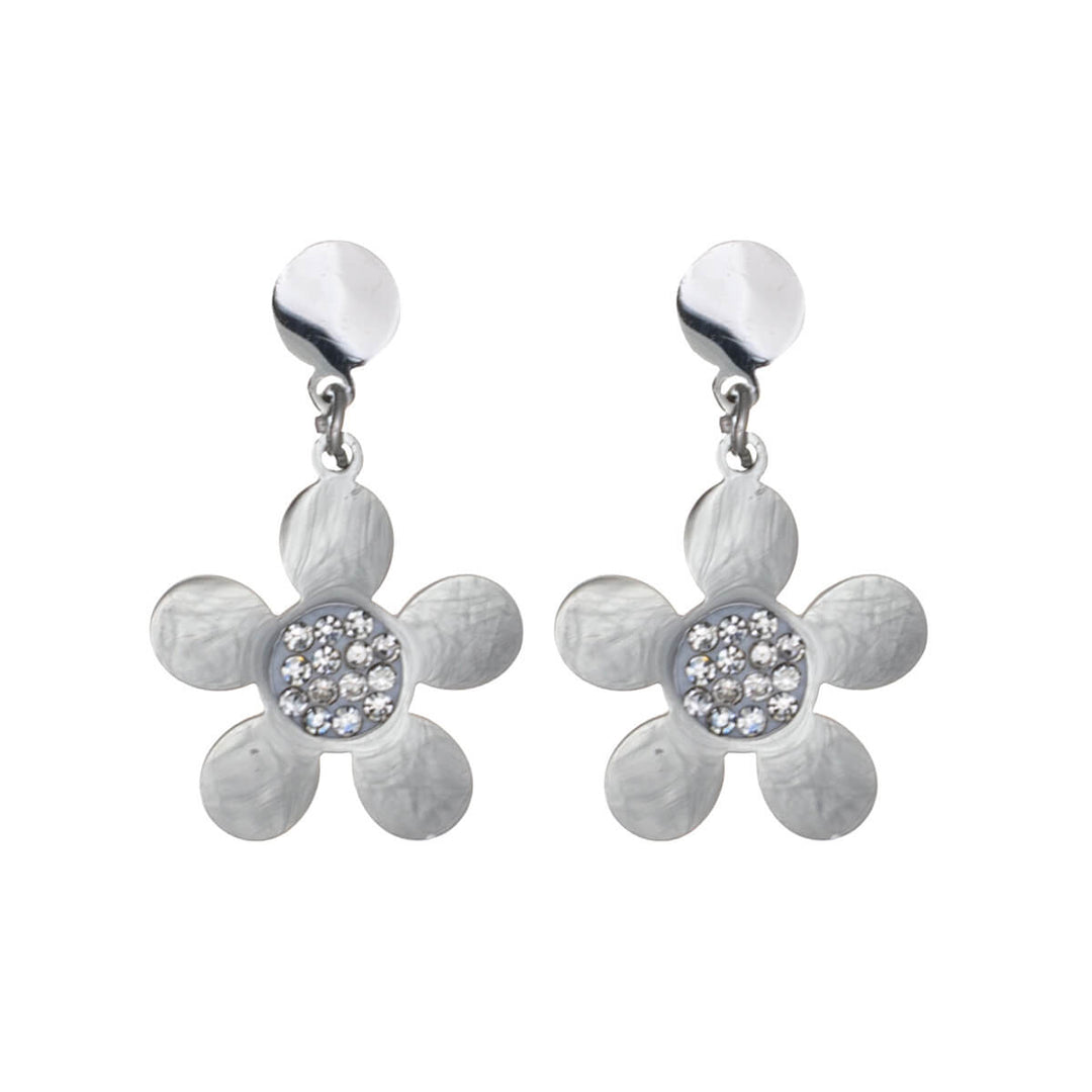Delicate flower earrings – 316L surgical steel