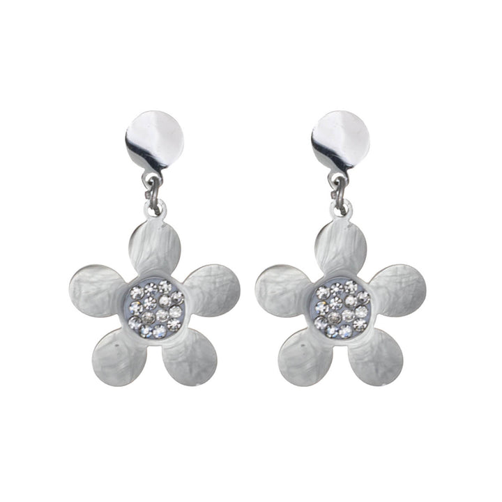 Delicate flower earrings – 316L surgical steel