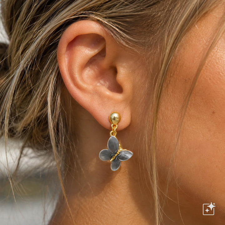 Butterfly Earrings – Drop earrings