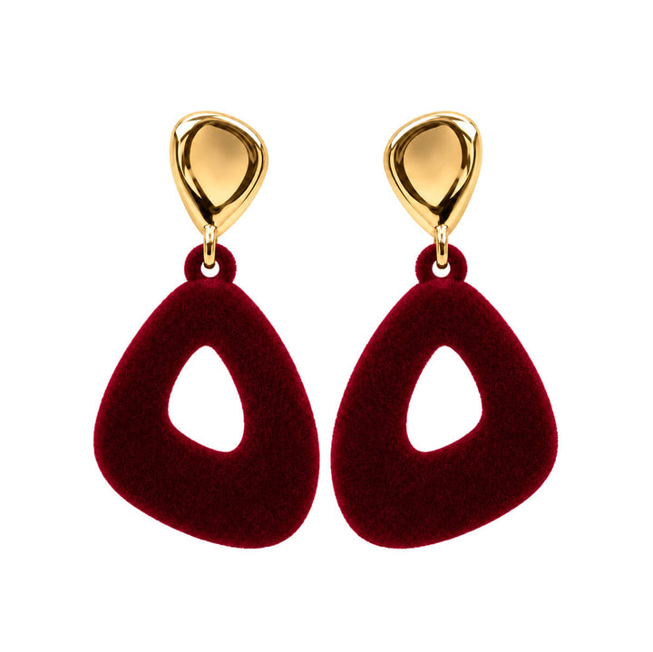 Velvet Teardrop Earrings