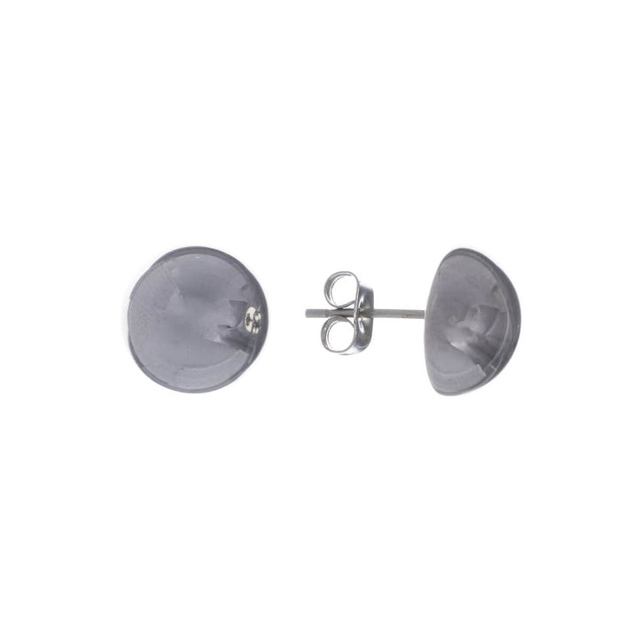 Steel ball earrings 12mm (Steel 316L)