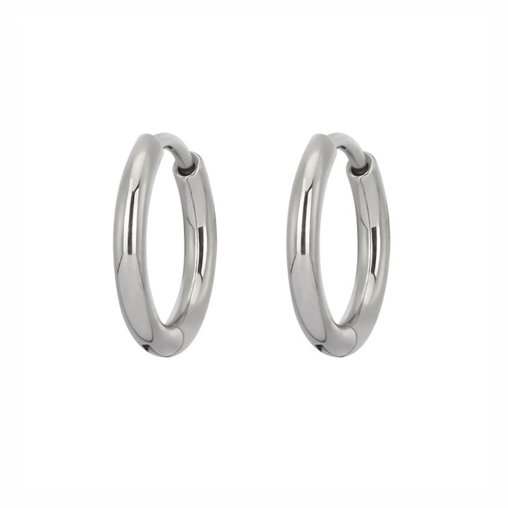 Titanium earrings 8-12mm (Titanium G23)