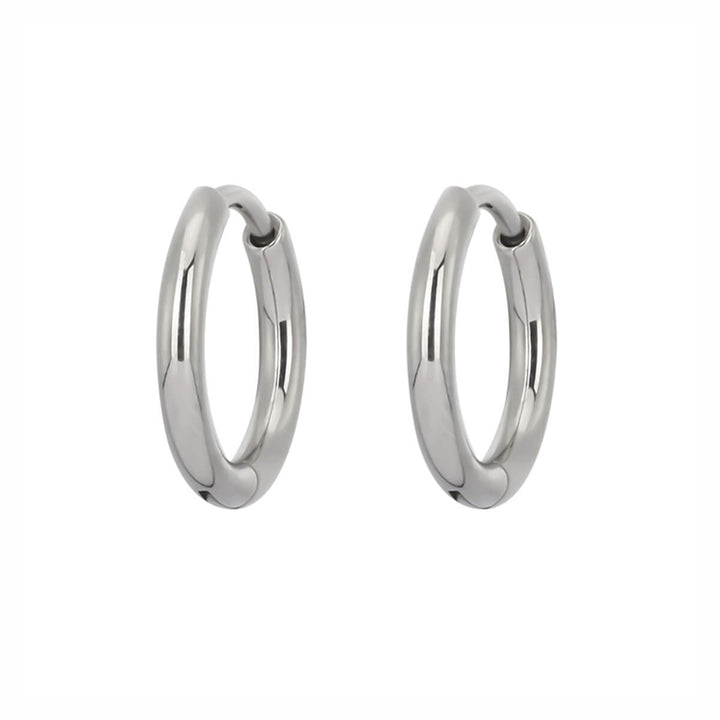 Titanium earrings 8-12mm (Titanium G23)