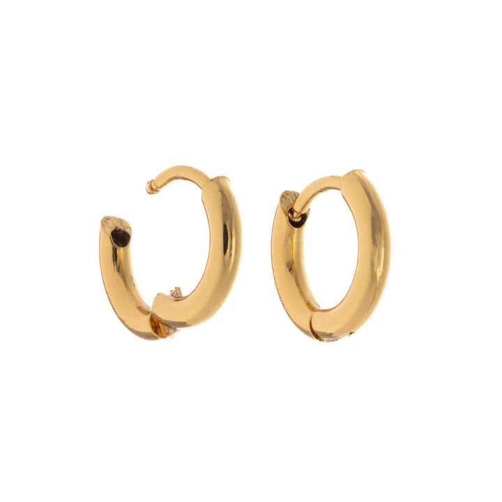 Small earrings steel earrings 6mm (Steel 316L)