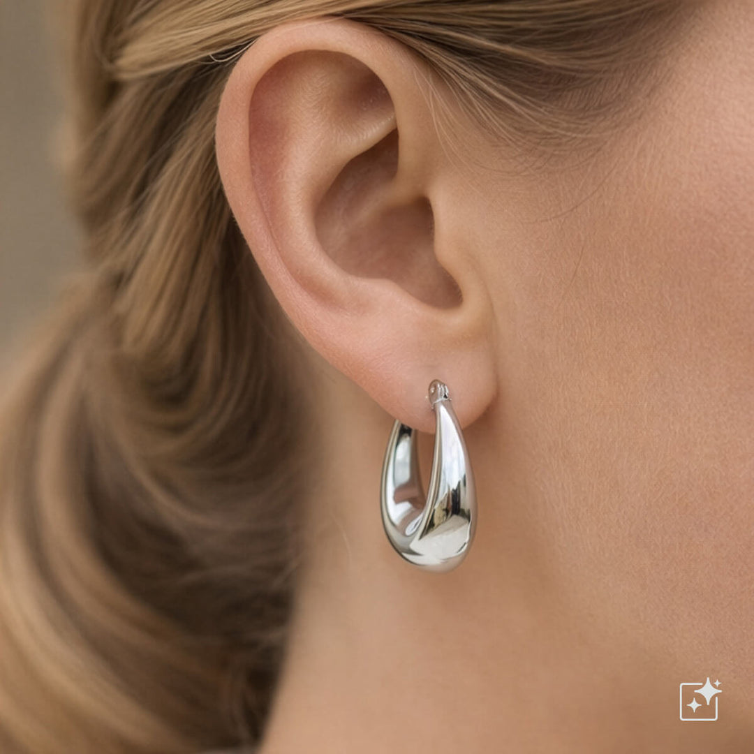 Tapered ear cuffs 2.7 cm (316L steel)