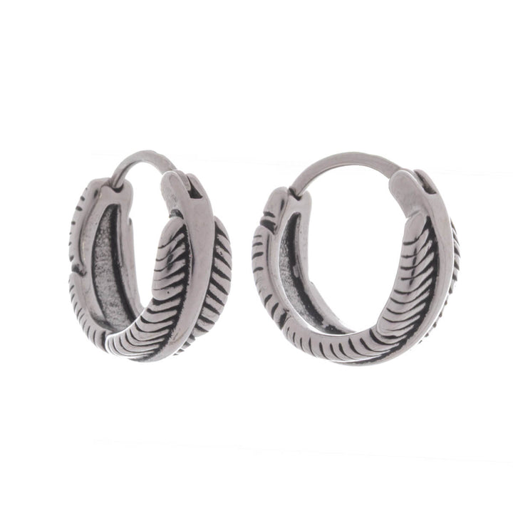 Closed-back earrings 11mm – Surgical steel (316L)