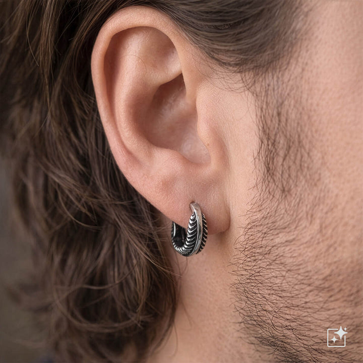 Closed-back earrings 11mm – Surgical steel (316L)