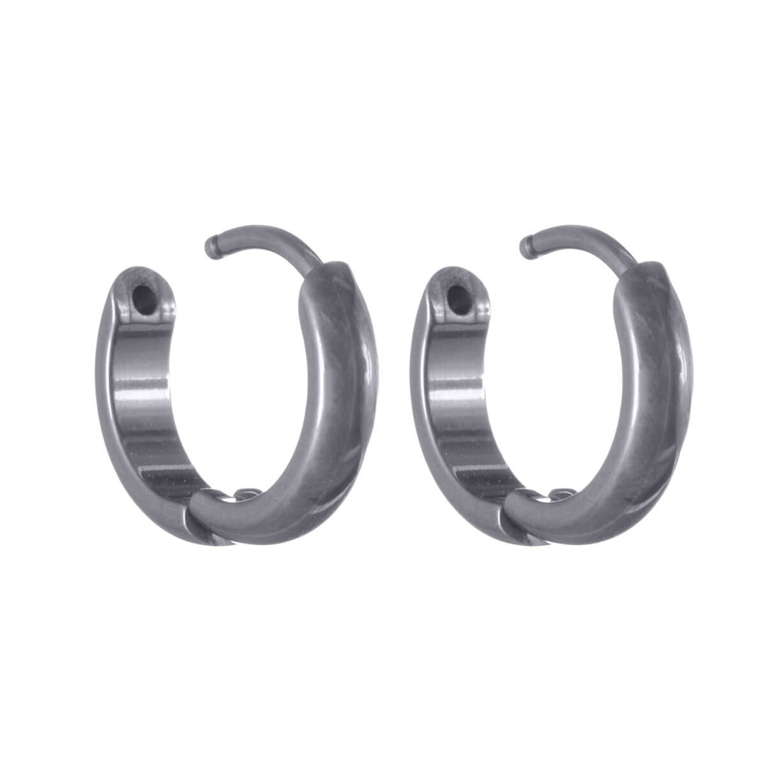 Titanium Earrings 8 mm – Rounded G23