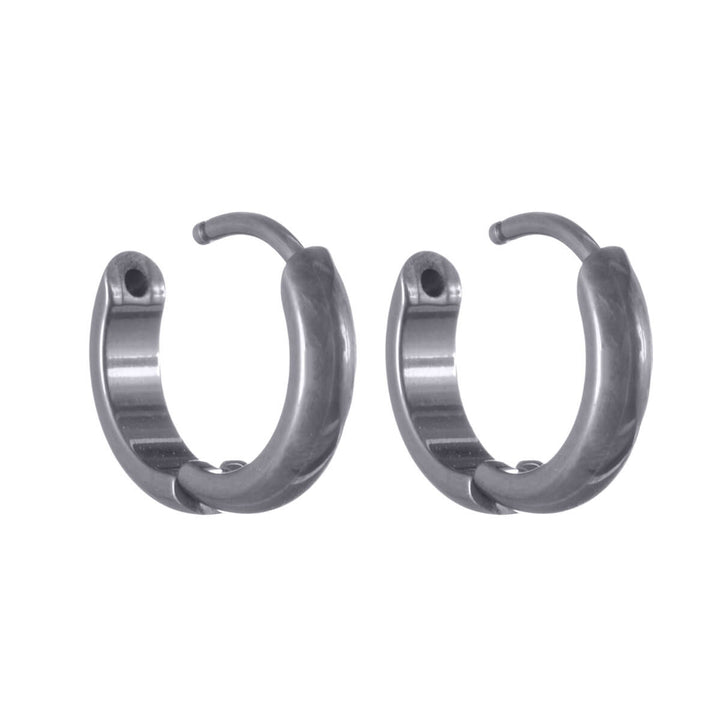 Titanium Earrings 8 mm – Rounded G23
