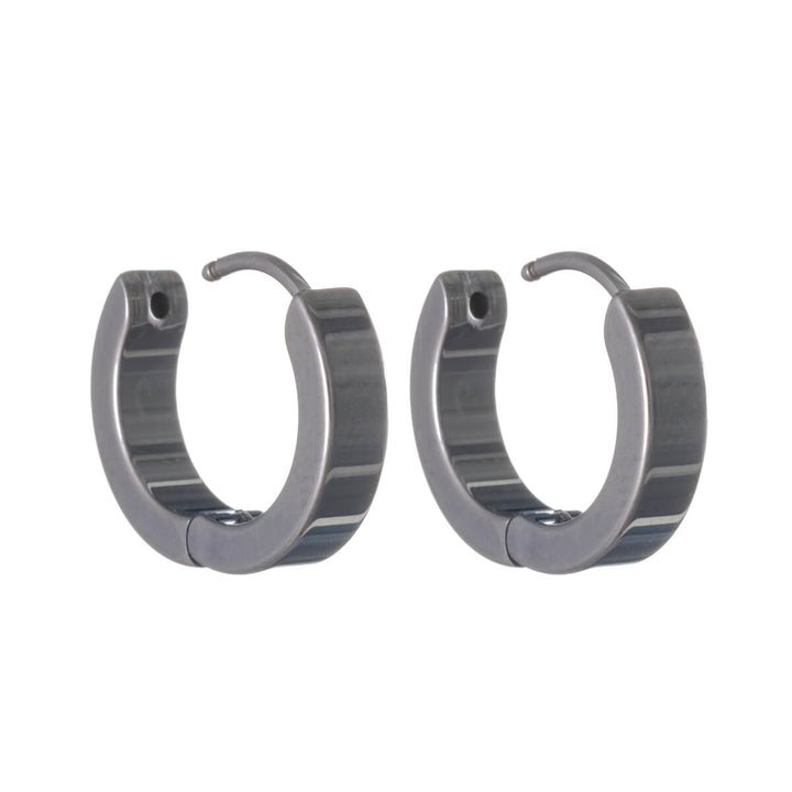 Titanium Earrings 10 mm – Flat G23