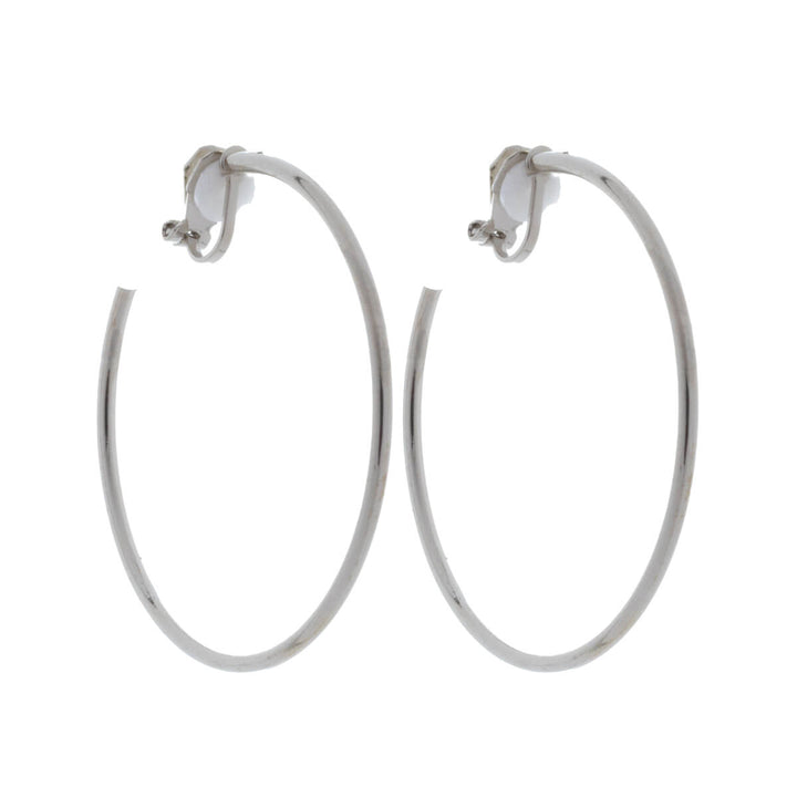 Narrow clip earrings 2mm 5cm