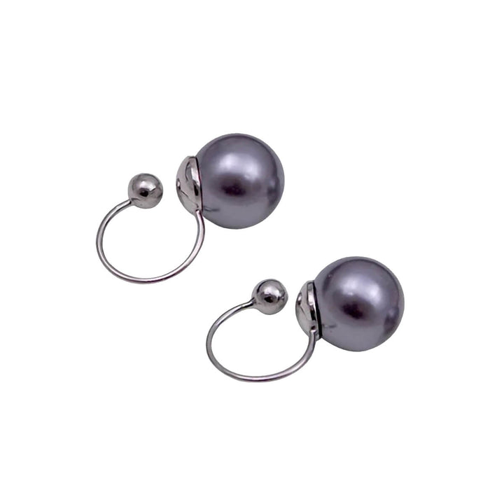 Lightweight pearls Clip-on earrings 8mm