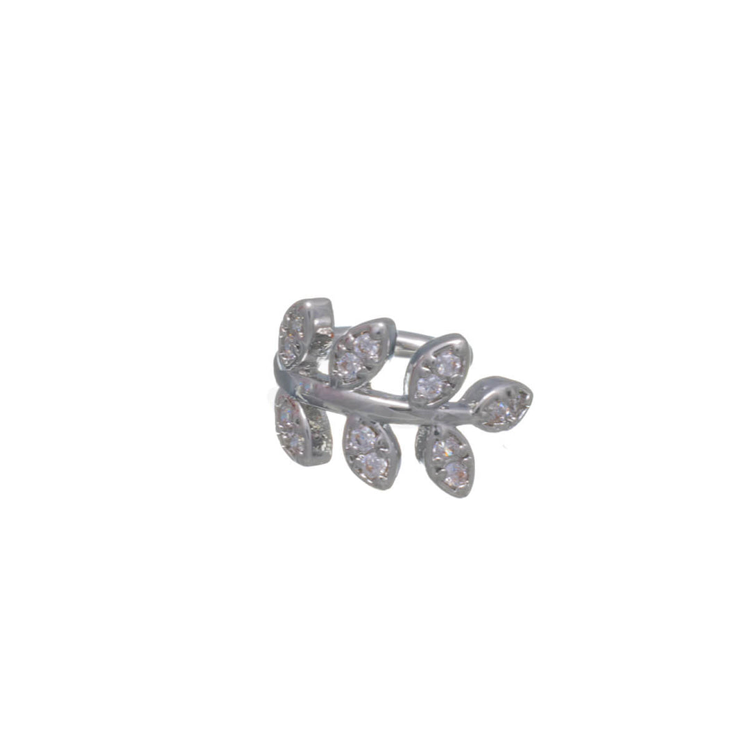 Oksa ear cuff with zirconia stones