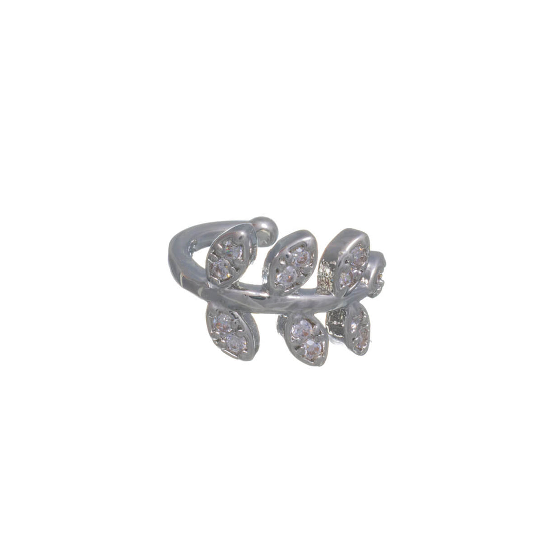 Oksa ear cuff with zirconia stones