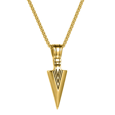 Arrow pendant necklace 59cm