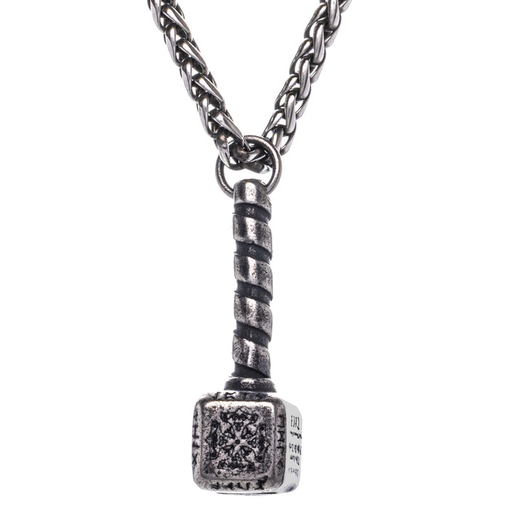 Mjölnir Thorin vasara riipus kaulakoru (Teräs 316L)