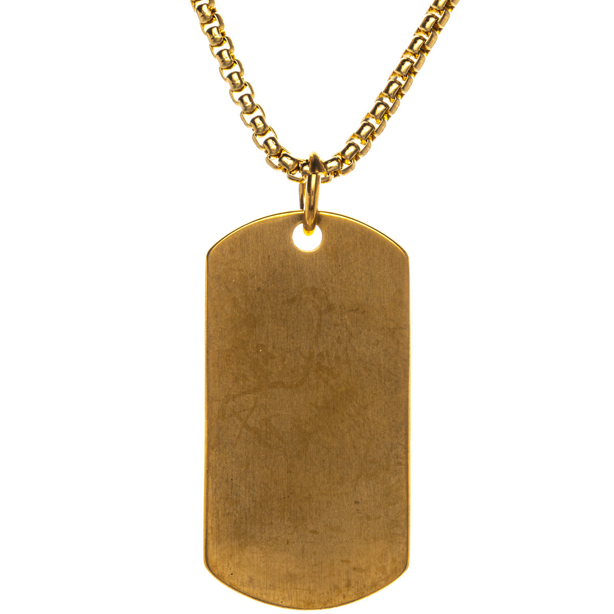 Gold tennis ball pendant pendant necklace (Steel 316L)