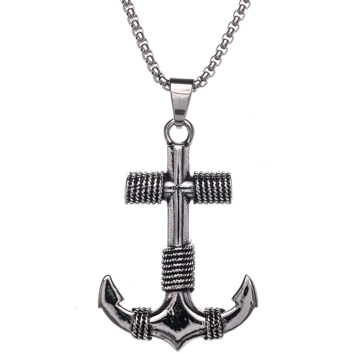 Anchor pendant necklace (Steel 316L)