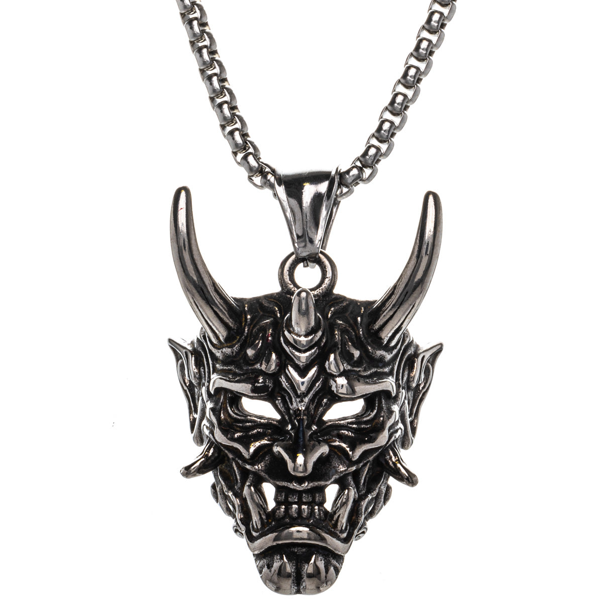 Devil's head pendant necklace (Steel 316L)