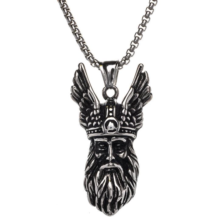 Odin pendant necklace (Steel 316L)