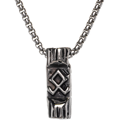 Othala pendant pendant necklace (Steel 316L)