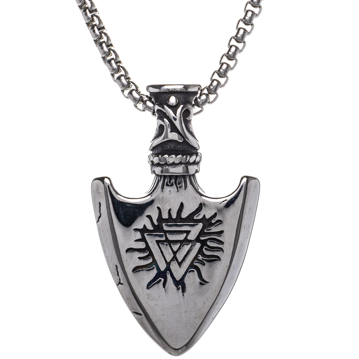 Gungnir Viking pendant necklace (Steel 316L)
