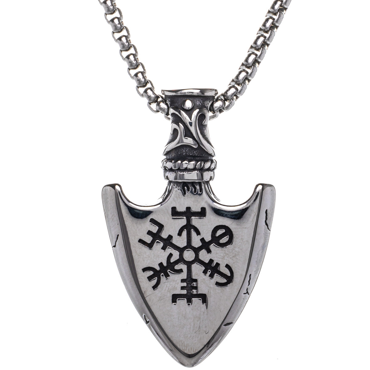 Gungnir Viking pendant necklace (Steel 316L)