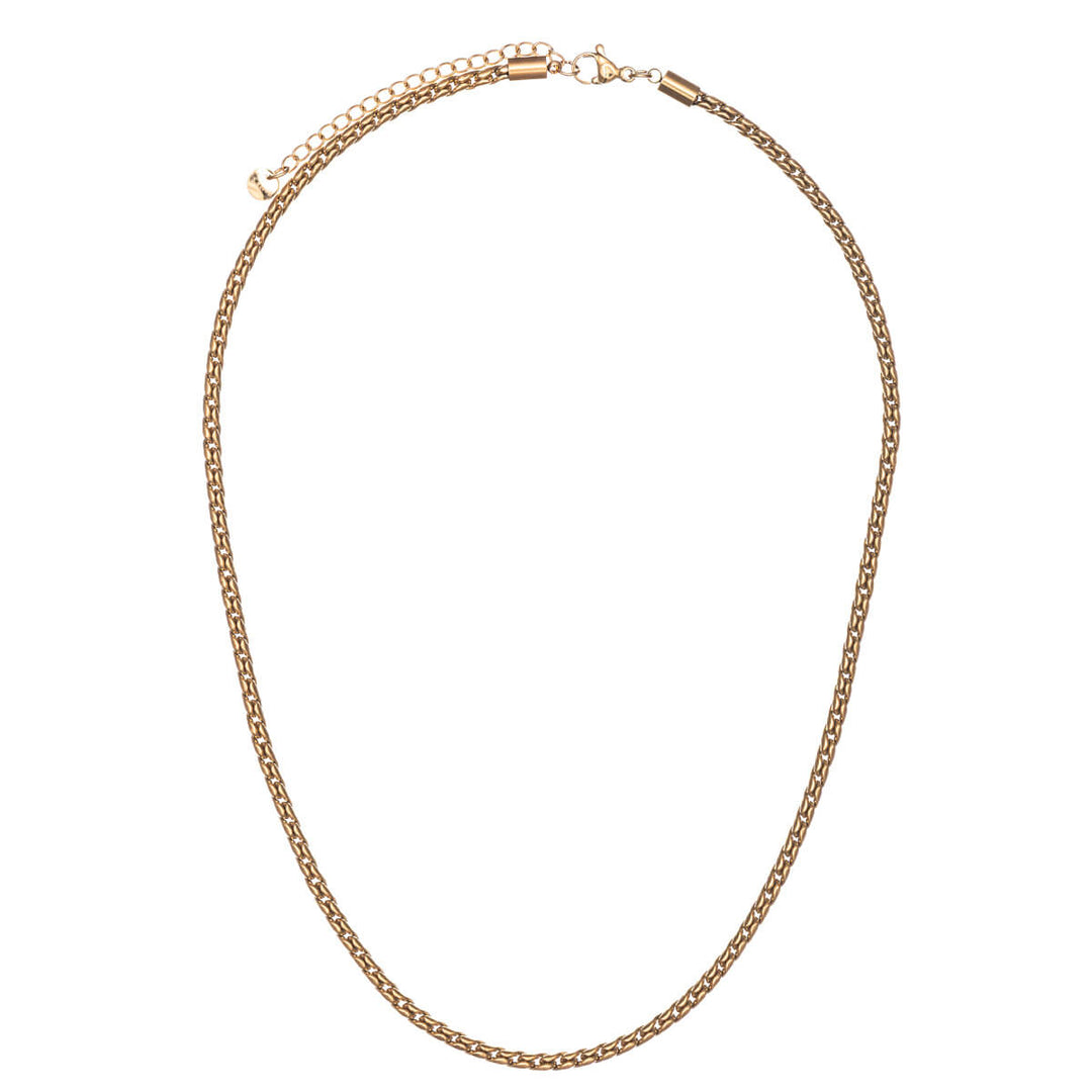 Round steel necklace 40cm +5cm (Steel 316L)