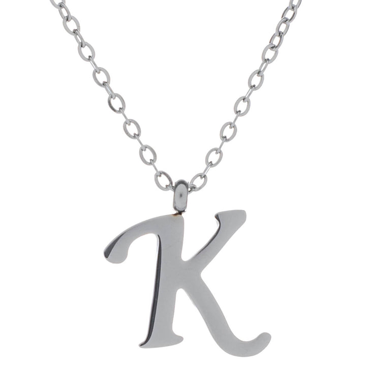 Kirjainkaulakoru kaunokirjain – kirurginteräs (316L) - Ninja.fi