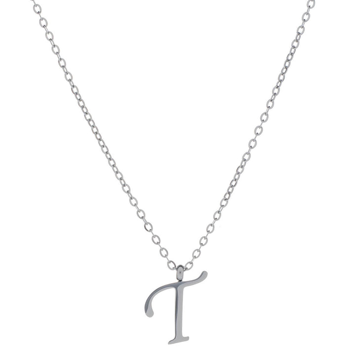 Letter necklace, decorative letter – surgical steel (316L)