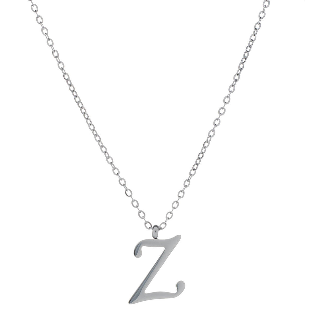 Letter necklace, decorative letter – surgical steel (316L)