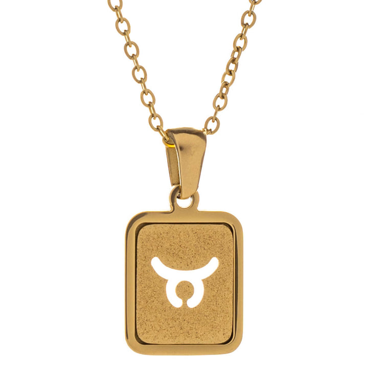 Horoskooppikaulakoru – Kullattu kirurginteräs (316L) - Ninja.fi