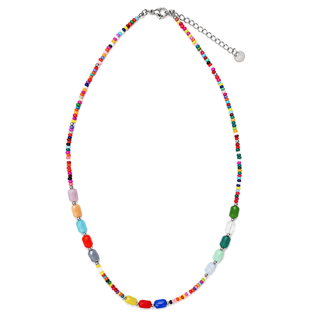 Colorful, thin necklaces (316L stainless steel)