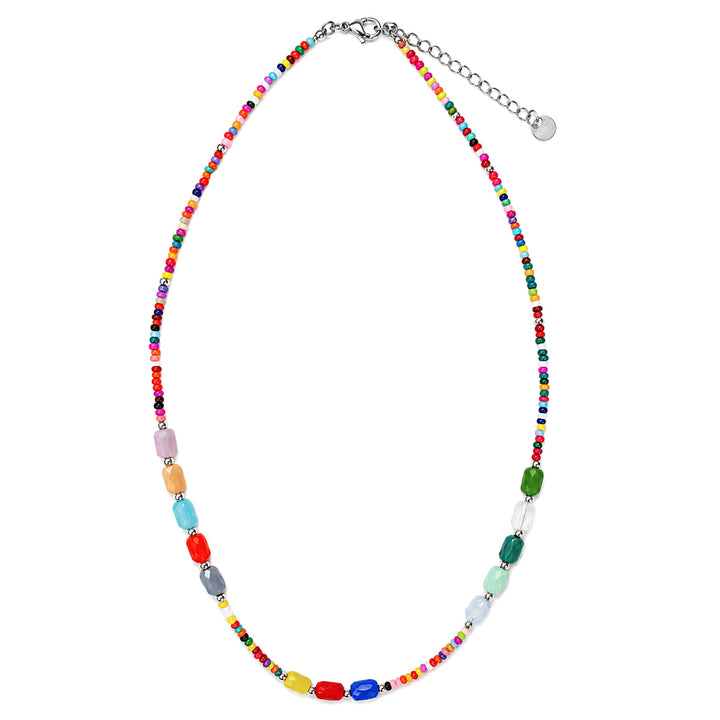 Colorful, thin necklaces (316L stainless steel)
