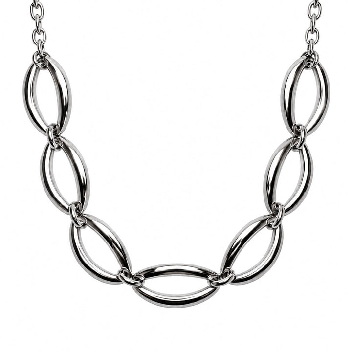 Oval-Link Necklace (316L Stainless Steel)