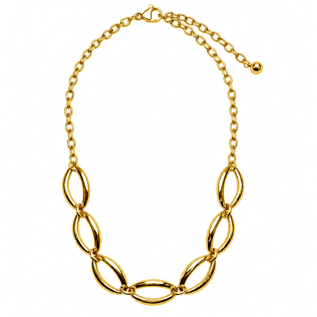 Oval-Link Necklace (316L Stainless Steel)