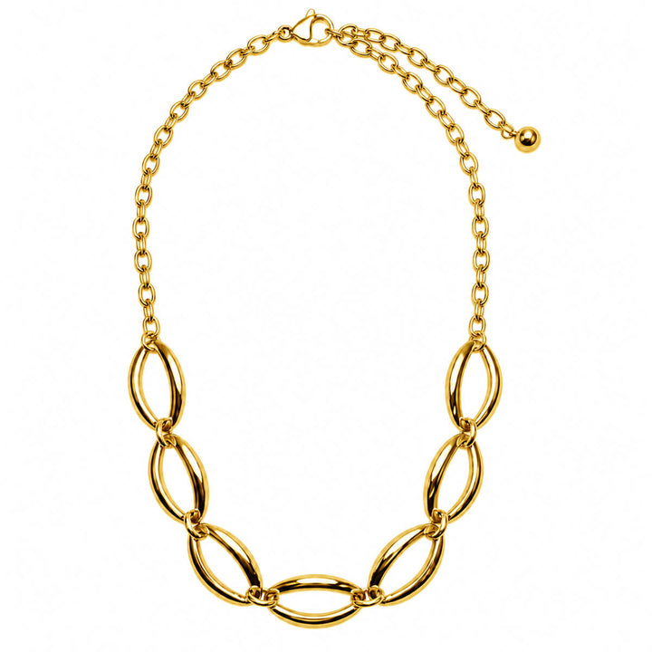 Oval-Link Necklace (316L Stainless Steel)