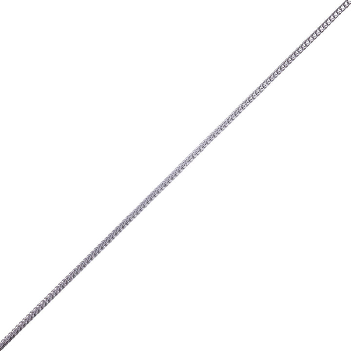 Steel foxtail necklace 3mm 54cm (Steel 316L)