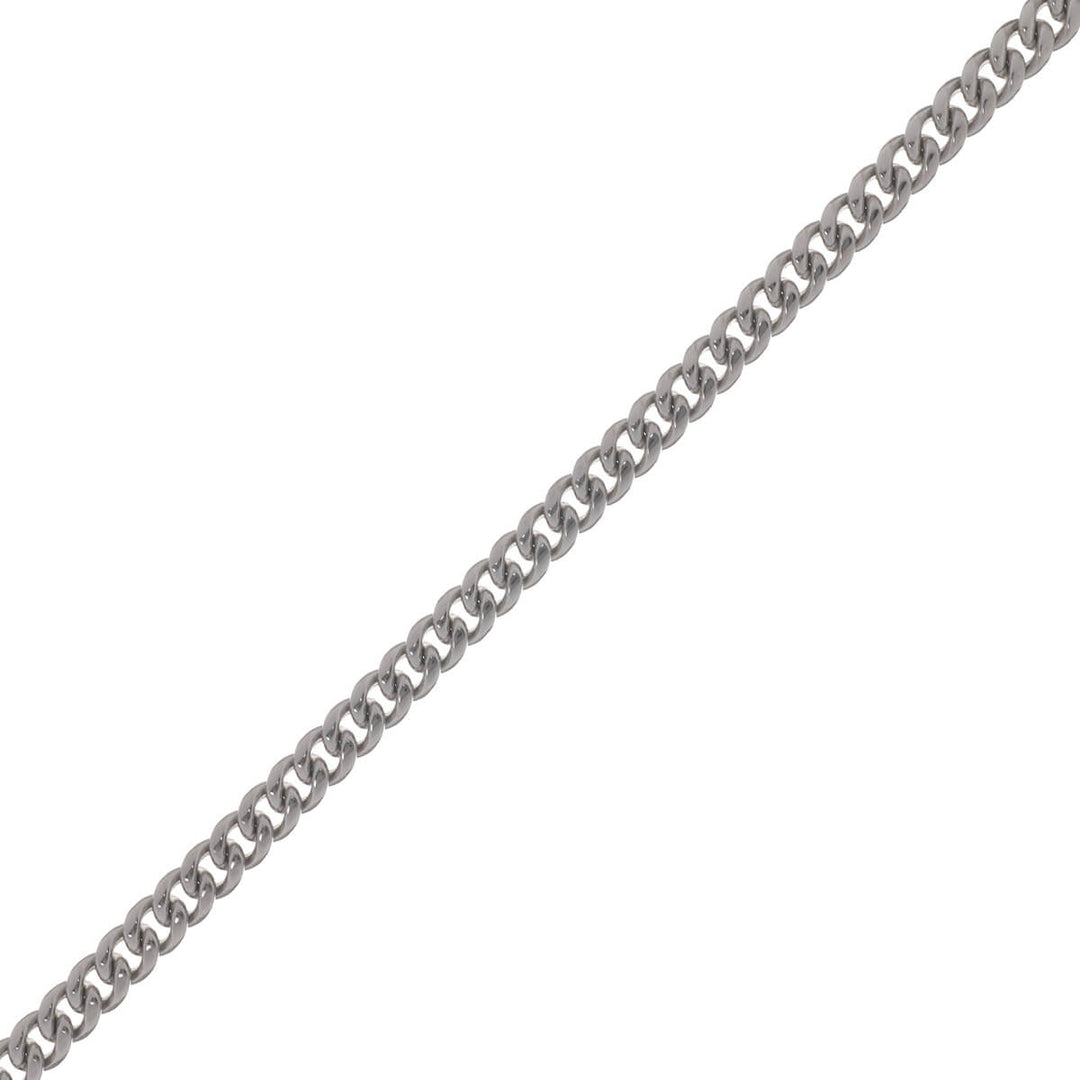 Flat armoured chain steel chain 50cm 8mm (Steel 316L)