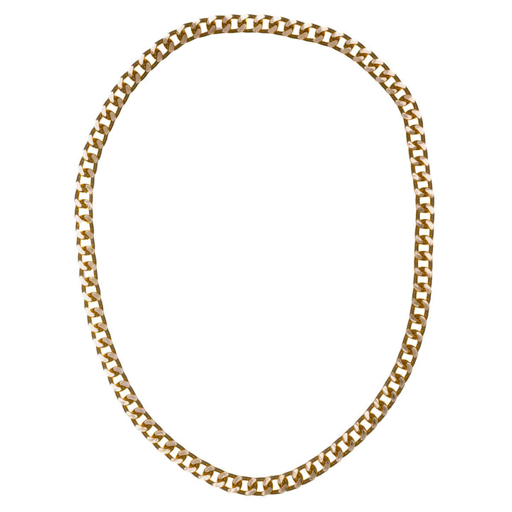 Thick armour chain aluminium necklace 1,1cm 70cm