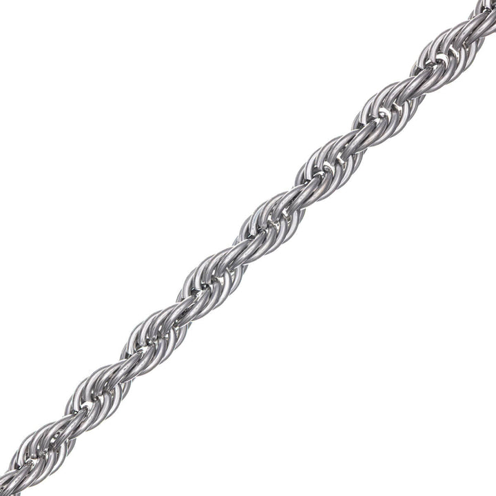 Steel cordelia necklace 10mm 70cm (Steel 316L)