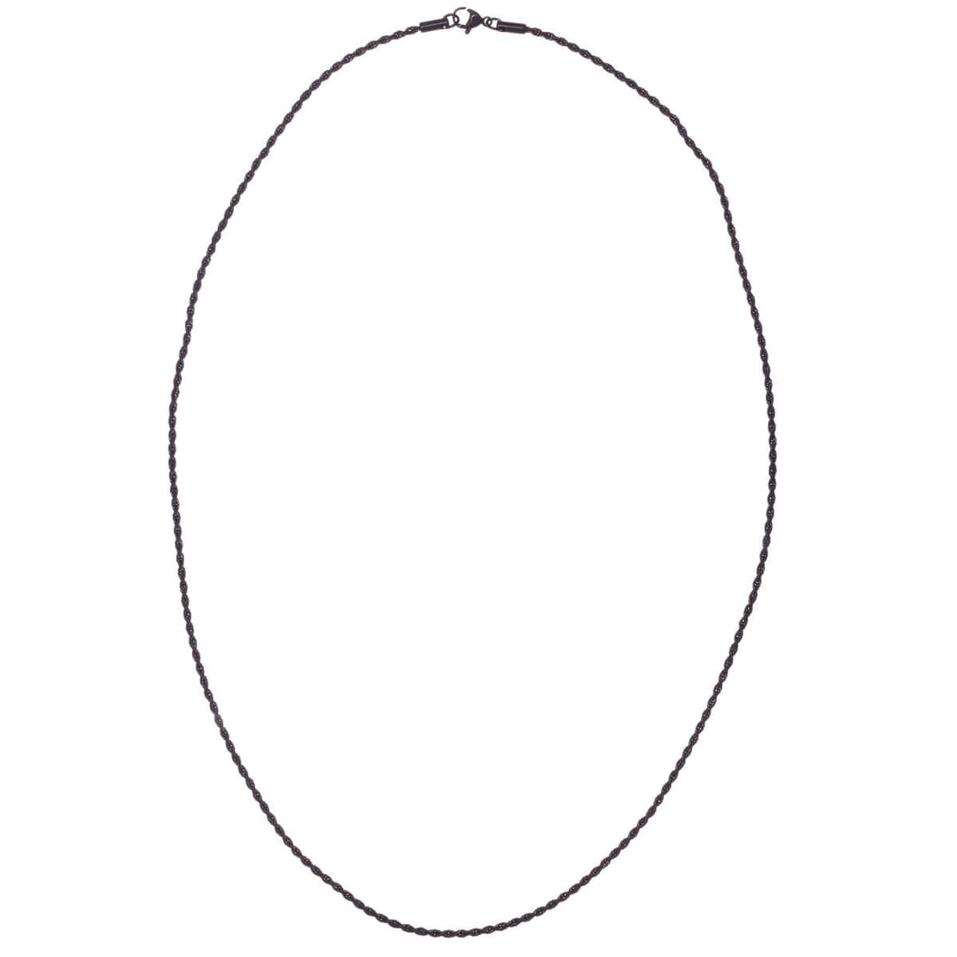 Cordell chain steel necklace 2mm 60cm (Steel 316L)